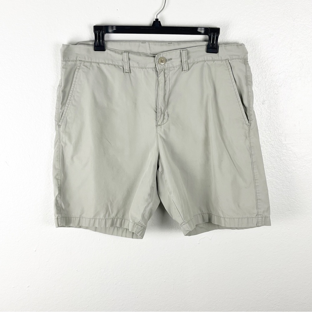 PATAGONIA 100% Organic Cotton Shorts 34 Casual Preppy Neutral Hiking Golf